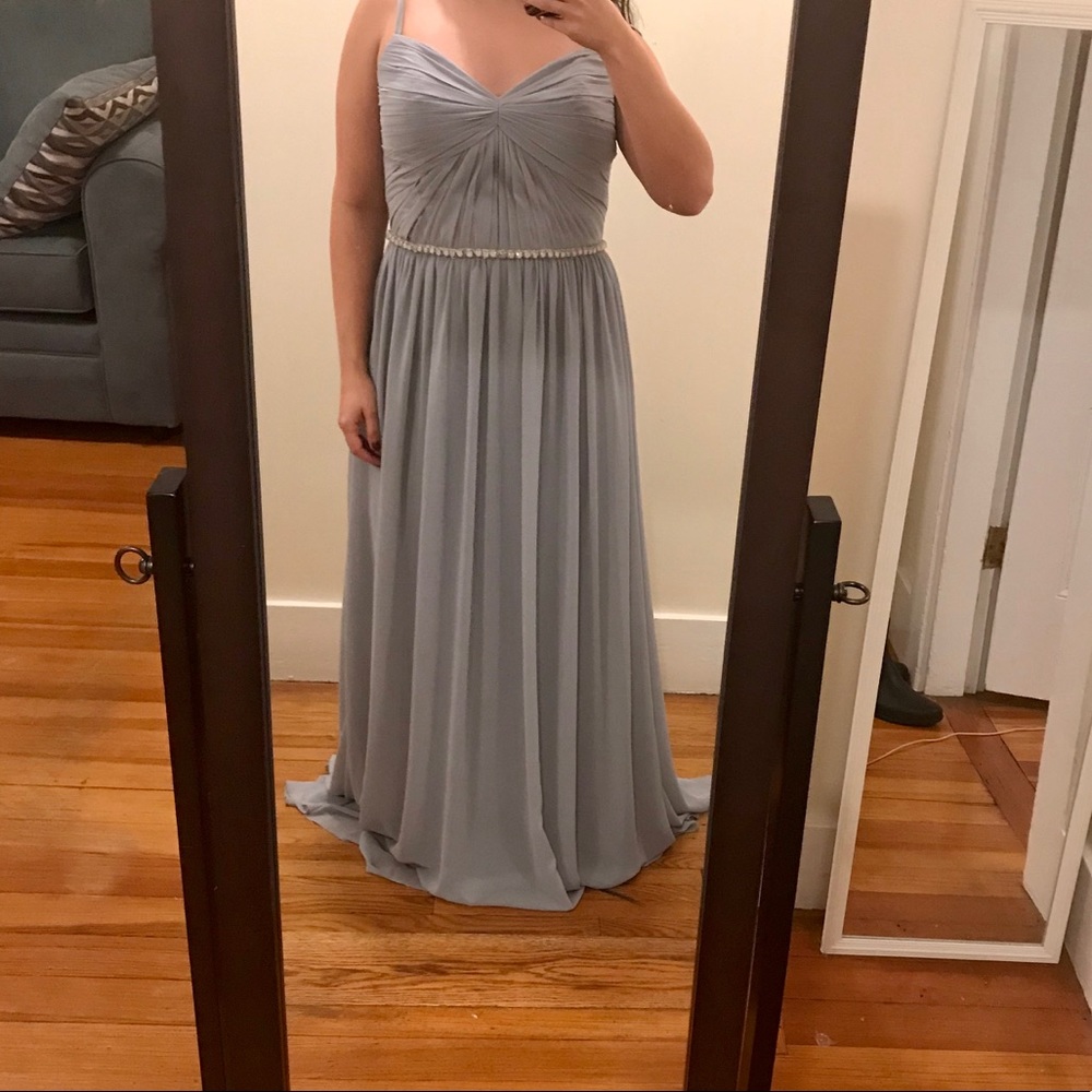 Hayley Paige New bridesmaid sz 10 cornflower blue